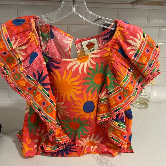 FARM Rio Tropical Print top - Picture 3 of 3